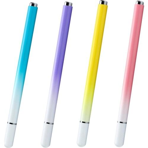 Disc Stylus Pen for Touch Screen Devices Magnetic Cap Gradient Capacitive Stylus for iOS Android Phone Tablet Stylus Pen NEW
