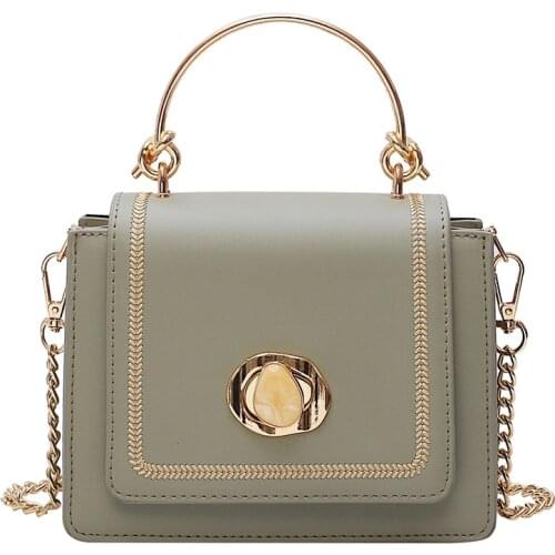 2021 Summer Simple Shoulder Bag Female Travel Phone Purses and Handbags Solid Color Leather Mini Crossbody Bags for Women