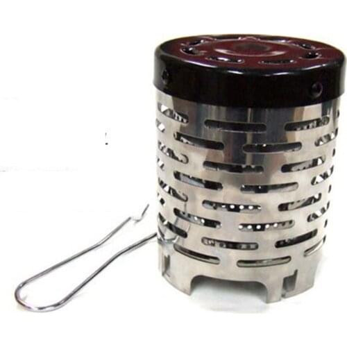 Camping Fishing Tent Heater Stainless Steel Camp Outdoor Tools Thermal Insulation Portable Heating Furnace