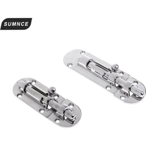 Boat kayak canoe stainless steel door bolt latch for sailing window locking