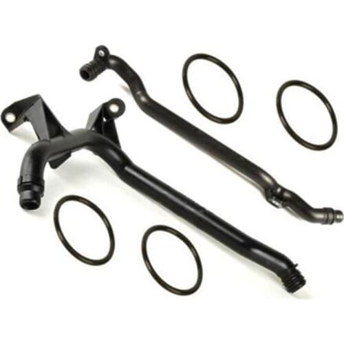 1 set Water Pump Coolant Pipe Hose With O-Rings For BMW E36 E39 E46 325i 330i 11537502525 , 11531705210 factory