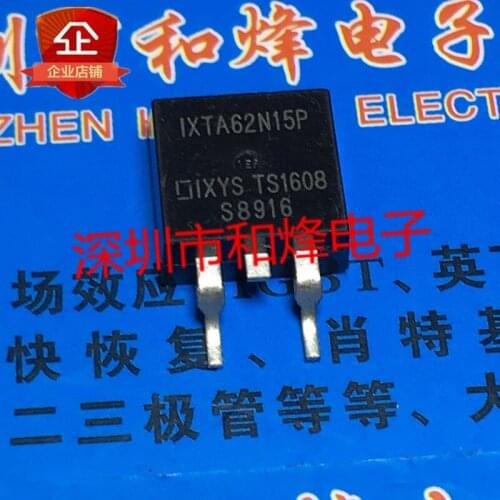 100% New&original IXTA62N15P TO-263 150V 62A