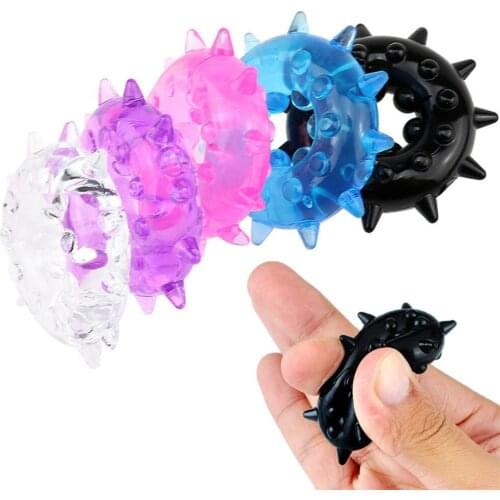 5pcs/set Silicone Penis Ring Adult Cock Delay Ejaculation Massager Dick Ring Sex Toys For Men Masturbation Erotic Intimate Goods