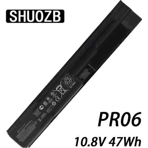 PR09 PR06 Laptop Battery for HP ProBook 4330s 4331s 4430s 4431s 4530s 4535s 4435s 4436s 4440s 4446s 4540s 4441s 10.8V 47Wh New