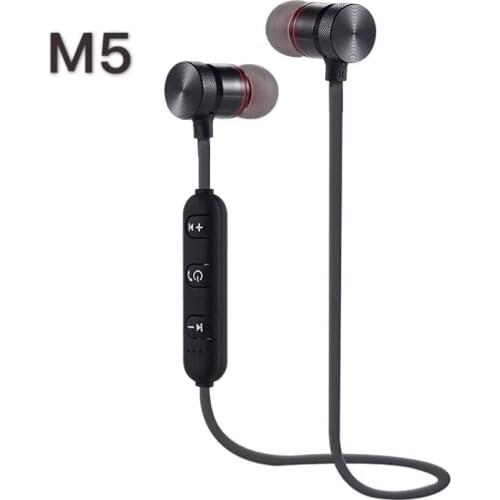 Wireless Bluetooth Sport Gym Headphone Earphone Earbuds Headset MIC Stereo Bass Adopt Intelligent Noise Reduction 4.1 Smart Chip