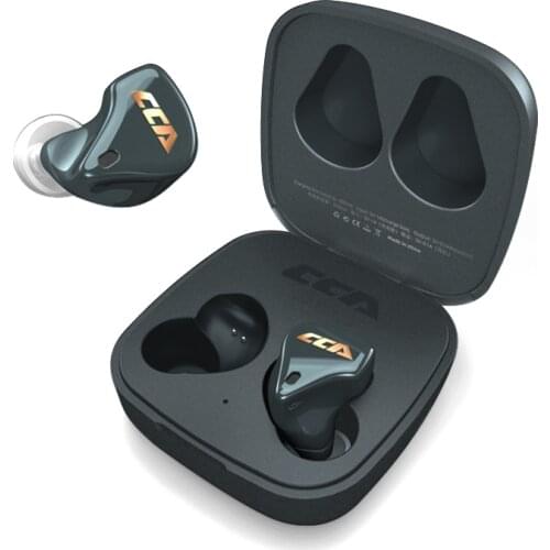 CCA 4BA+1DD TWS Hybrid Bluetooth 5.0 In-Ear Earphones Gaming Sporting HIFI Earphones bass earbuds CX10A