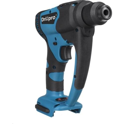 18V Rechargeable Brushless Cordless Rotary Hammer Drill Electric Demolition Hammer Power Impact Drill Adapted To Makita Battery