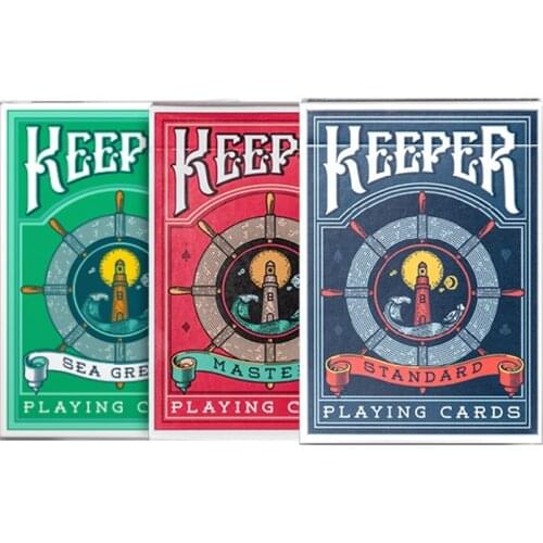 Ellusionist Keeper Playing Cards Bicycle Red/Blue/Green Deck USPCC Poker Magic Card Games Magic Tricks Props for Magician