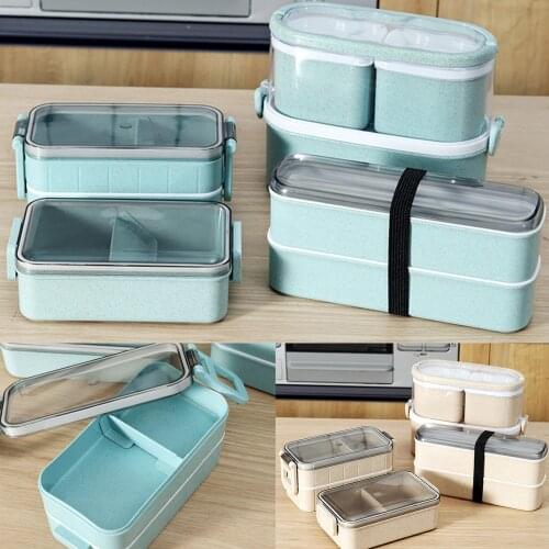 Japanese Style Leakproof Lunch Container Meal Snack Box Lunch Box Food Storage Container