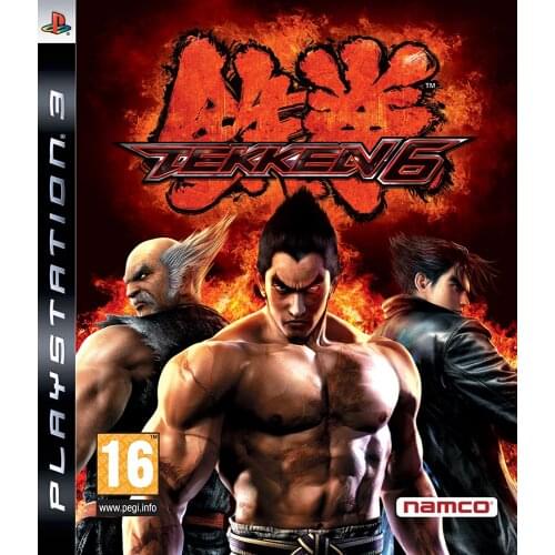 Tekken 6 PS3 Playstation 3 Disk Video Game controller Gaming station Console Gamepad Vape command Gameplay Accessories