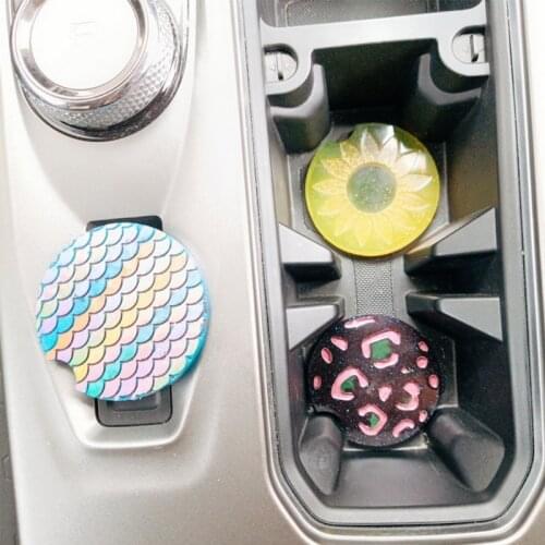 Round Tea Tray Coaster Mold Sunflower Silicone Epoxy Resin Coaster Mold Used to Make Artificial Agate Pieces Coasters