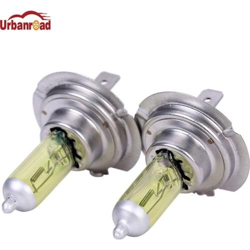 Urbanroad 2pcs H7 Light Bulbs 3000K Halogen H7 12V 55W Golden Yellow Fog Factory Price Car Styling Parking Car Light Sourcing