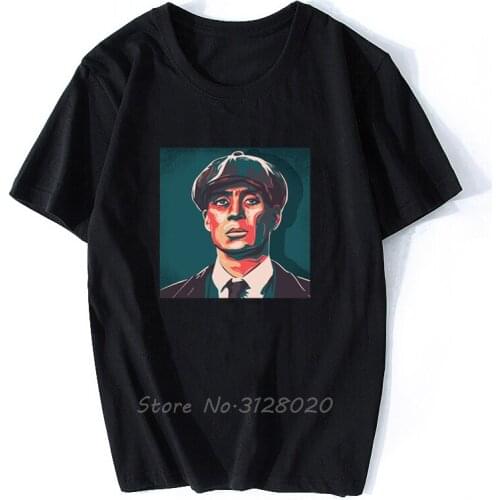 Men T Shirts Peaky Blinder By Order Of The Peaky Fooking Blinder Artsy Awesome Artwork Print Tshirt Cotton Tees