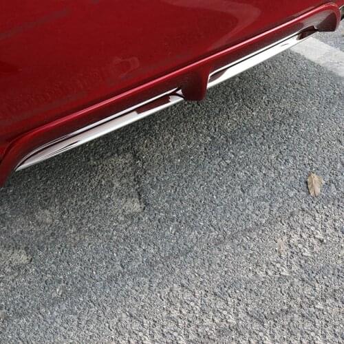 Lsrtw2017 stainless steel Car Rear Bumper Trims for toyota camry 2019 2020 2018 70 v70 xv70 trd accessories sport edition