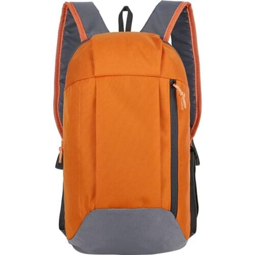 Unisex Outdoor Cycling Backpack Large-Capacity Stitching Color Zipper Opening Clos Wide Shoulder Strap Tear-Resistant Backpack