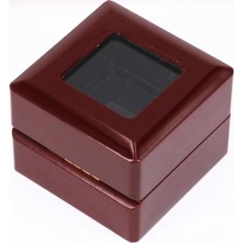 USA size 10/11/12/13 factory wholesale price 2011 IPDEACT011 rings solid ring wooden display box drop shipping