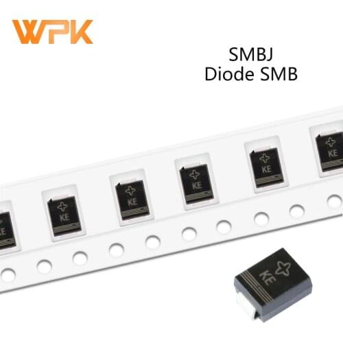 50Pcs SMD TVS Diodes SMBJ120A SMBJ130A SMBJ140CA SMBJ150CA SMBJ160CA SMBJ170CA SMBJ180CA SMBJ188A SMBJ 600W 5V-440V SMB