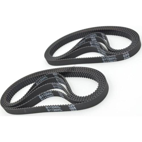 10pcs MXL Timing Belt, B110-B114, Width 6.35mm,Teeth 110/111/112/113/114, Synchronous Belt, B110MXL B112MXL