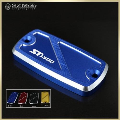 For HONDA ST1300 ST 1300 2002-2003 Motorcycle Accessories Front Brake Clutch Cylinder Fluid Reservoir Cover Cap With Logo