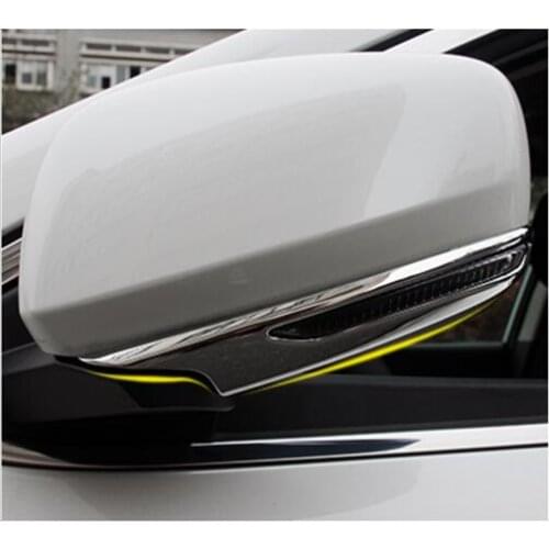 ABS Chrome CAR Side Mirrors Rearview Cover Exterior Trim 2pcs Fits For Renault Kadjar 2016 2017 2018