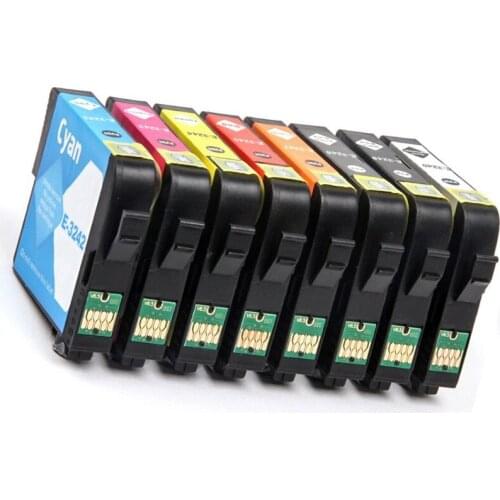 Vilaxh T3240 T3241 T3242 T3243 T3244 T3247 T3248 T3249 Ink Cartridge For Epson Surecolor P400 Printer With Chip