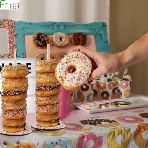 Frigg Wooden Donut Wall Donut Party Grow Up Donut Stand Holder Birthday Decortion Wedding Party Baby Shower Donut Party Supplies