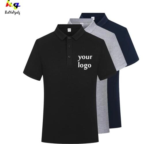 Customized/designed logo Polo shirt summer new style Polo short-sleeved high-quality men and women casual work DIY logo shirt