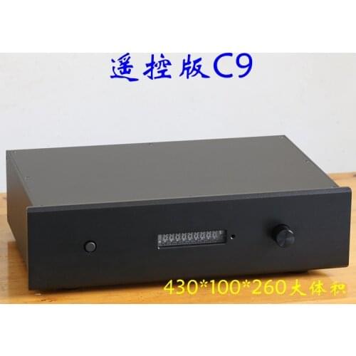 Finished C9 HIFI Remote Control Balanced Preamplifier Based on MBL6010D Circuit