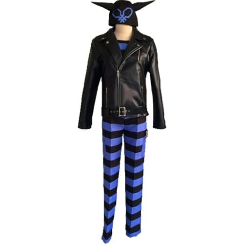 Danganronpa V3: Killing Harmony Ryoma Hoshi Cosplay Costume with hat