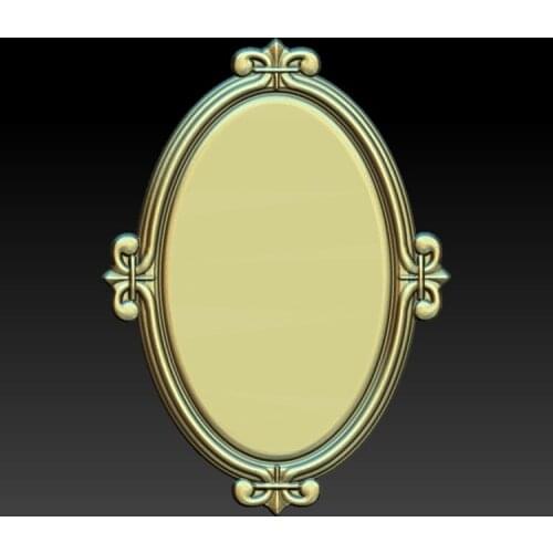 New decor frame 3D Model Relief for CNC Router 3D Printer Artcam Aspire 3D STL File Decor/ picture frame