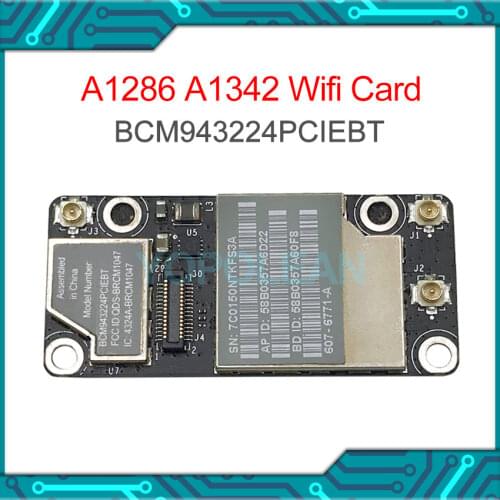 Original Wifi Airport Card BCM943224PCIEBT For Macbook Pro 15" A1286 2010 13" A1342 2009 2010 Year
