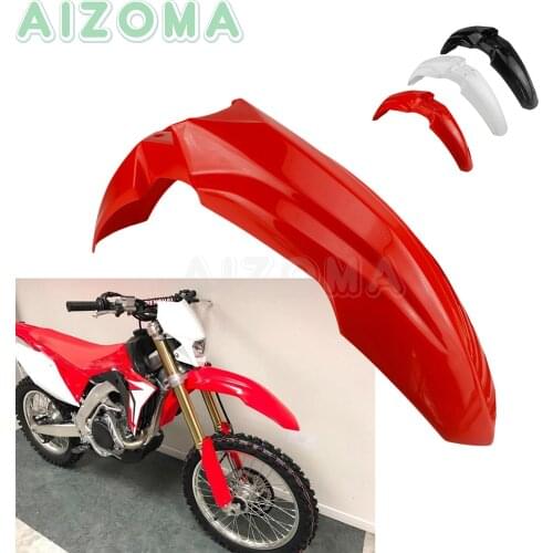 Supermoto Front Fender Covers For Honda CRF250R CRF450R CRF250RX CRF450RX 2017-18 2020 Enduro Motocross Mudguards CRF 250/450 RX