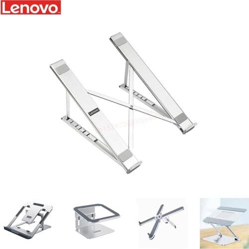 Lenovo Laptop Stand Adjustable Foldable Non-slip Holder Riser Foldable Portable Notebook Tablet Stand For Macbook Pro Air iPad