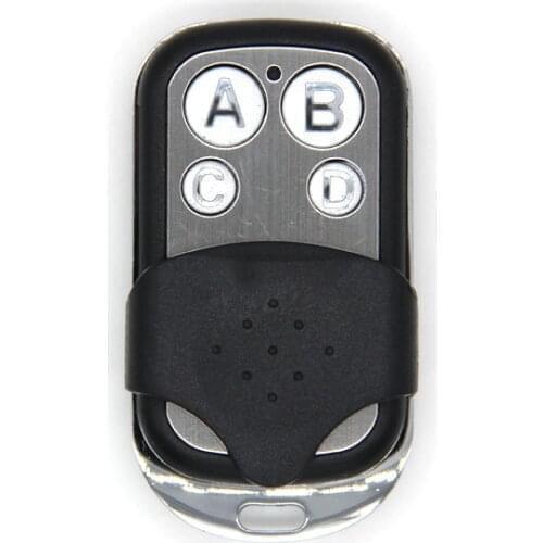 Universal ABCD Key Remote Control 433.92MHZ Remote Cloning 4 Channel Auto Car Garage Door Duplicator Rolling Code For Car