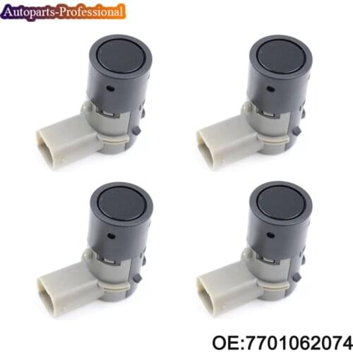4 pcs/lot 7701062074 PDC Parking Sensor For Renault Clio Grand Espace Scenic Laguna Megane Saab 9-5 Mini Cooper 550, R52, R53