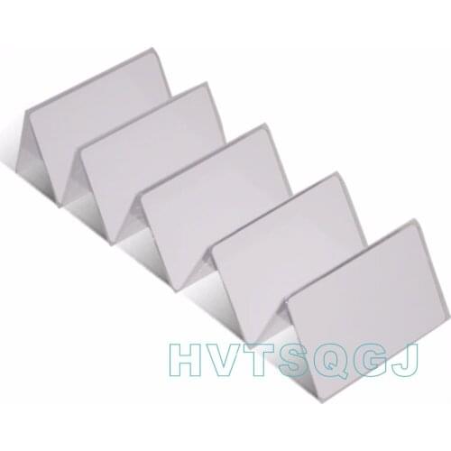 50pcs Free shipping HF RFID Changeable UID blank white card ISO14443A compitable M1 chip