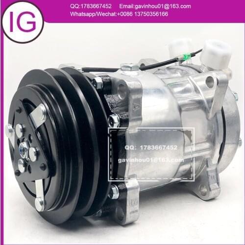 For Auto AC Compressor 132MMm 2pk 12V for car Sanden SD7H15 7863 7867 8024 8031 8062 4663 4779 6036 8104 8258