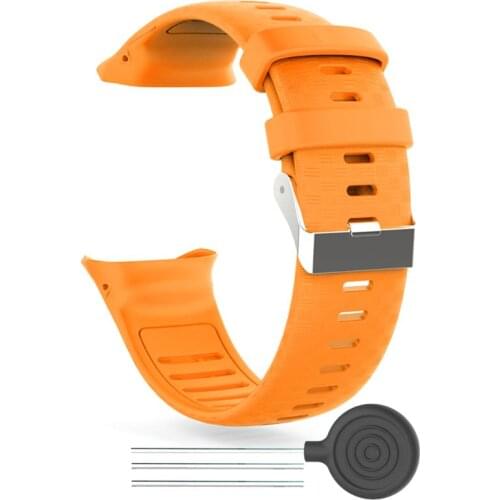 1Pc Safe Silicone Watch Band Sturdy Buckle Wrist Strap for POLAR Vantage V Watch Kit New