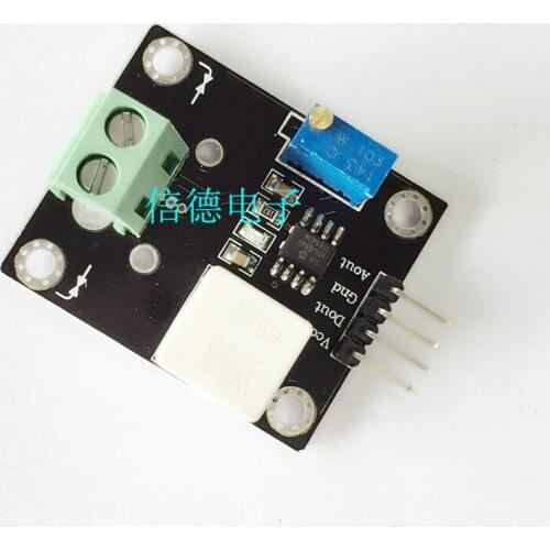 WCS2702 current detection sensor adjustable 2A short circuit/overcurrent protection module