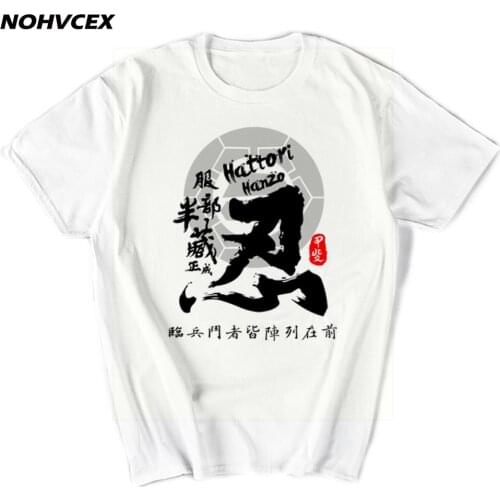 Hattori Hanzo Men Tees T-Shirts COOL Casual Apparel Fashion Samurai Okinawa Japan Japanese Movie