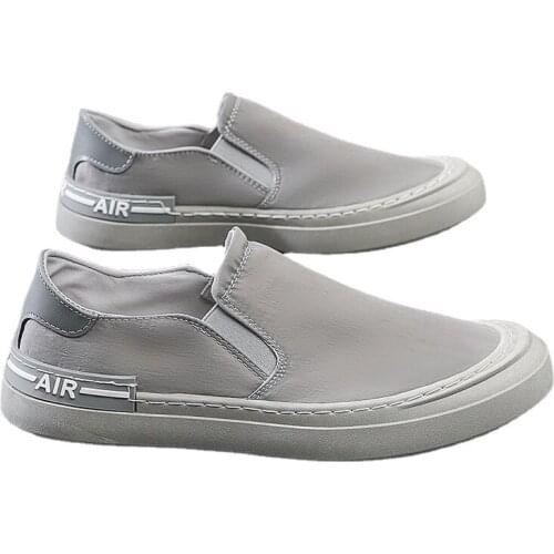 YSHUNIJ 2021 Summer New Cloth Shoes Mens Lazy Shoes One Pedal Breathable Trend Joker Soft-soled Casual Shoes