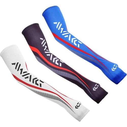 1 Pair Summer UV Sun Protection Arm Sleeves for Fishing Running Cycling Sports Riding Cooling Arm Warmers Sleeves Cover