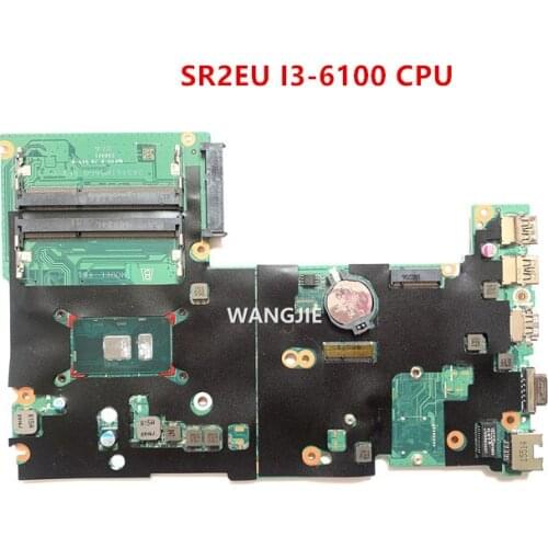 For HP ProBook 430 G3 440 G3 Laptop MotherBoard DA0X61MB6G0 W/ SR2EU I3-6100 CPU 830935-001 830935-501 830935-601