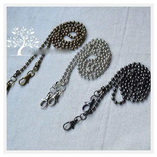 Metal purse shoulder chain strap DIY bag belt hardware accessories 5pcs/lot