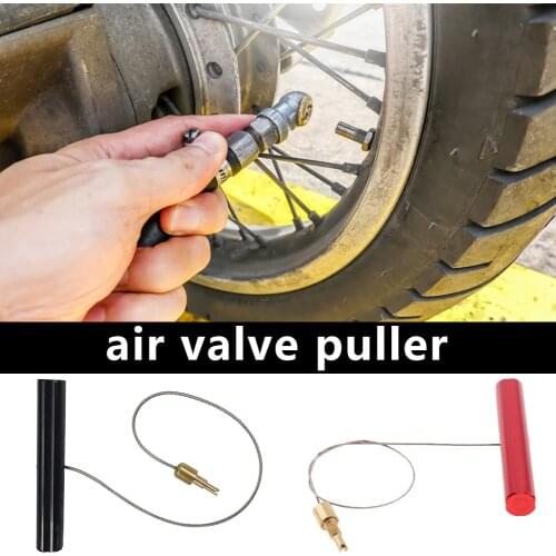 Motorcycle Air Valve Puller Tube Tyre Changing Air Valve Puller Motorbike Tire Mounting Tool Tire Valve Stem Puller