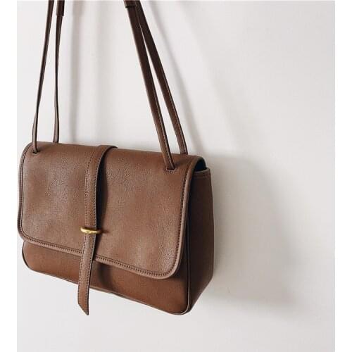 2021 New Design Soft Leather Large Capacity One-Shoulder Bag Fashion Messenger Bag Multifunctional Tote For Women