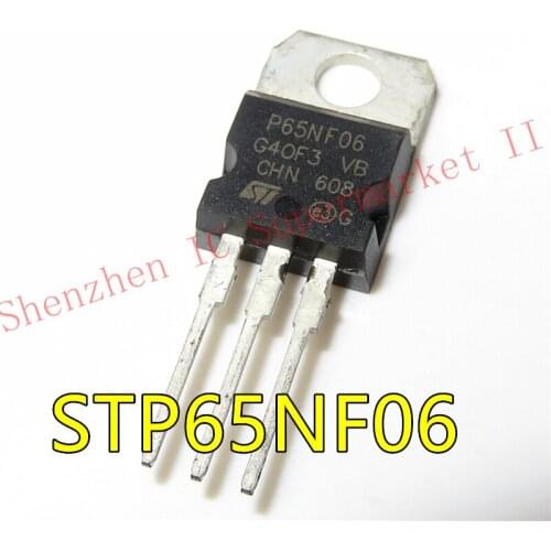 1pcs 65NF06 STP65NF06 P65NF06 TO-220 original authentic