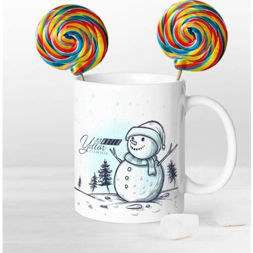 Personalized Christmas Happy Birthday Mug and Nostalgic Leisured Candy Seti-18