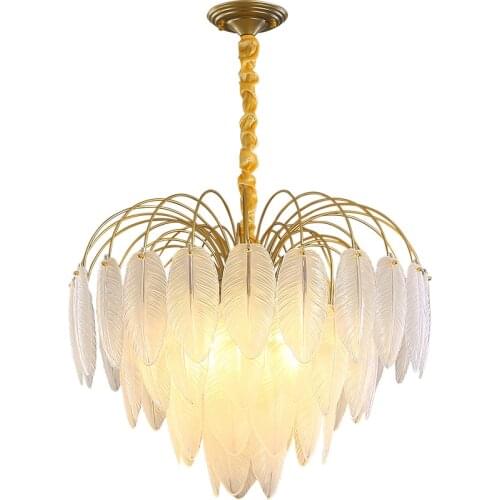 Postmodern Light Luxury Crystal Living Room Chandelier Nordic Minimalist Luxury Bedroom Dining Room Led Chandelier Lighting