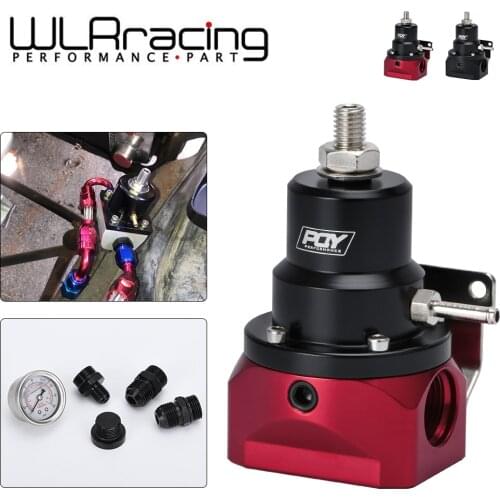 AN10 PQY EFI Fuel Pressure Regulator ( 0-160psi Gauge ) -10AN 10/10/6 Inlet & Return Ports For BMW E30 M20 6cy with PQY sticker